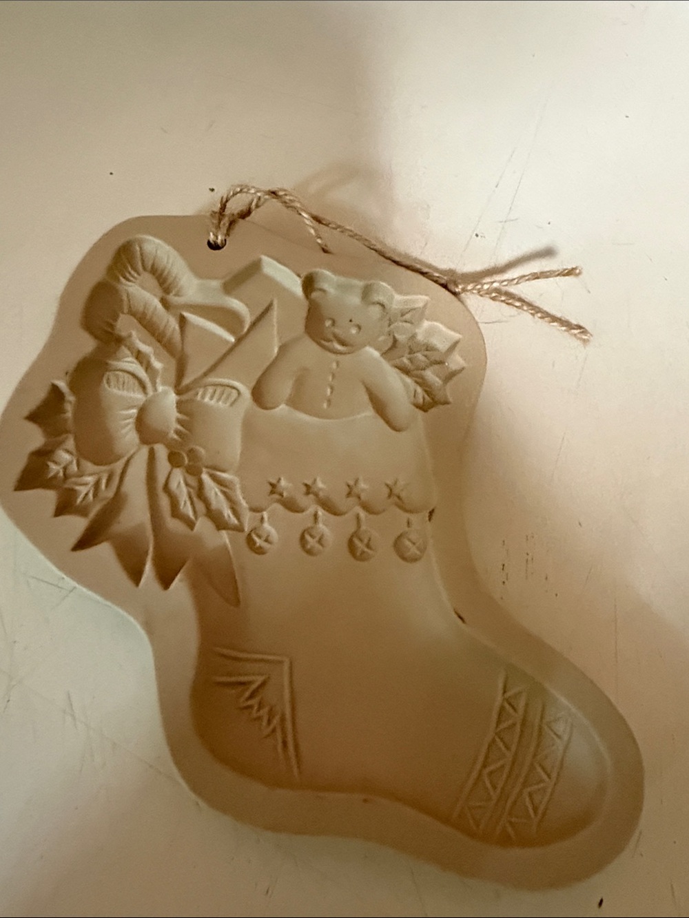 Brown Bag Cookie Art “Child’s Stocking”